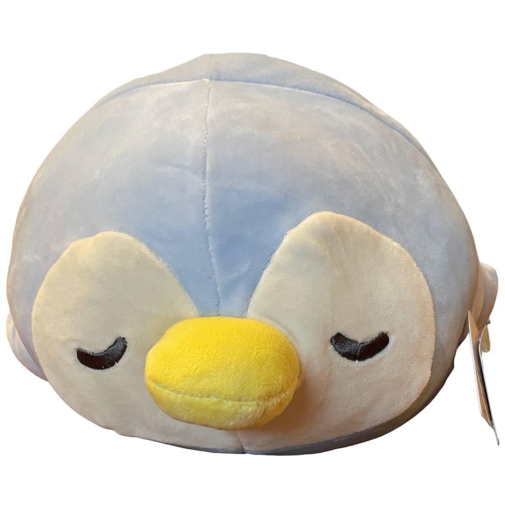 NWT Livheart Characters Aquamie Bolster Penguin Mochi Plush NEW Large